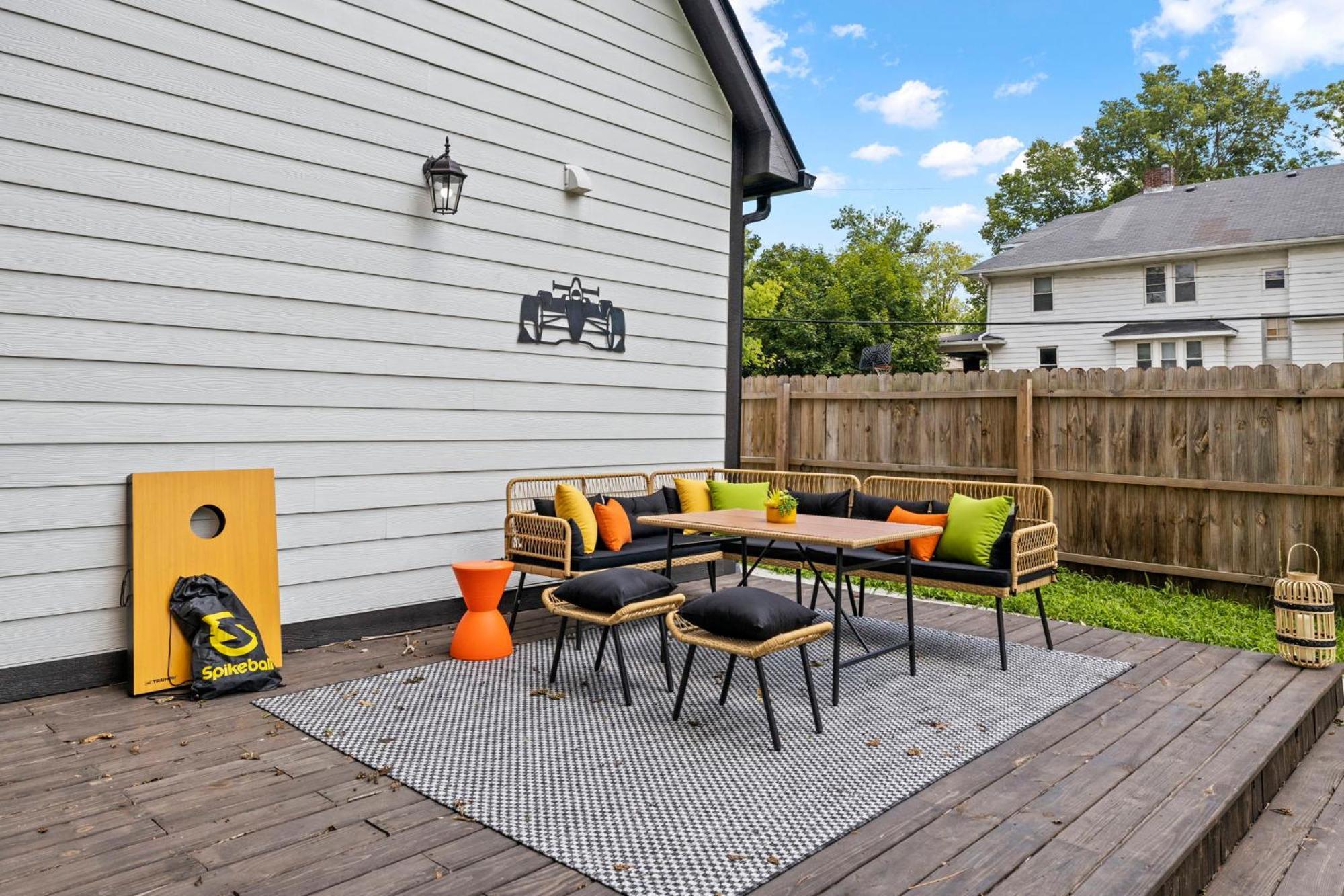 Central Indy 5Bd - Pingpong - Outdoor Movie - Bbq Ινδιανάπολη Εξωτερικό φωτογραφία